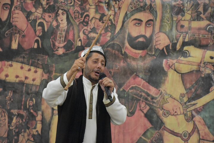 کارگاه آموزشی نقالی و پرده خوانی ویژه کتابداران در کتابخانه مرکزی تبریز 