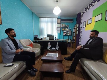 دیدار مدیرکل کتابخانه‌های عمومی چهارمحال و بختیاری با رسانه‌های دوستدار کتاب(روزنامه عصر قلم)