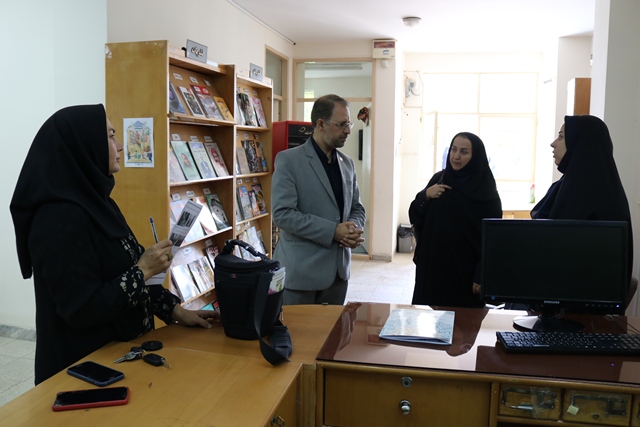 بازدید مدیرکل کتابخانههای عمومی استان سمنان از کتابخانههای عمومی ابوریحان بیرونی کلاته رودبار و ثامنالحجج دیباج