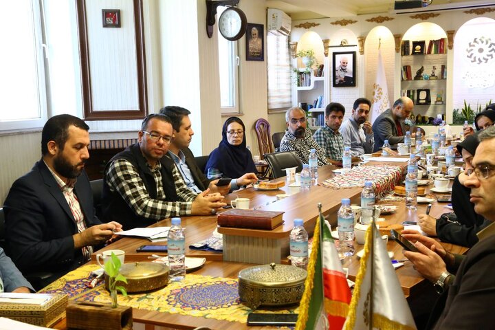 نشست خبری مدیرکل کتابخانههای عمومی مازندران با اصحاب رسانه