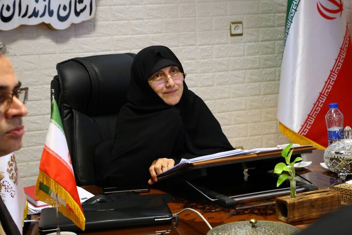 نشست خبری مدیرکل کتابخانههای عمومی مازندران با اصحاب رسانه