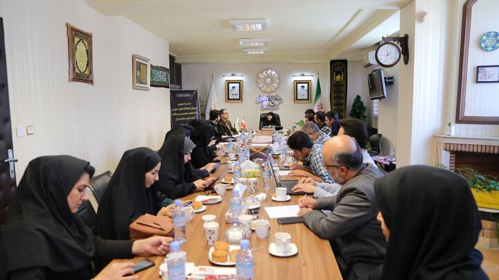 نشست خبری مدیرکل کتابخانههای عمومی مازندران با اصحاب رسانه