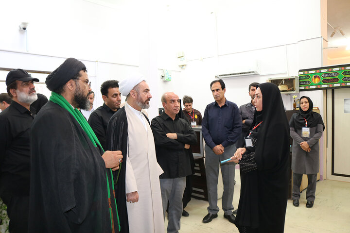 بازدید امام جمعه ایلام از موکب کتابخانه های عمومی در مهران