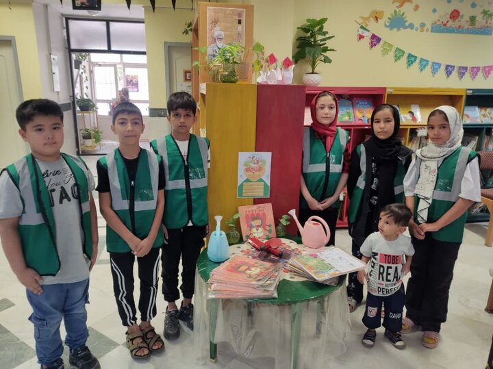 کارگاه آموزشی آشنایی با فضای سبز و محیط زیست در چهار کتابخانه عمومی قم برگزار شد