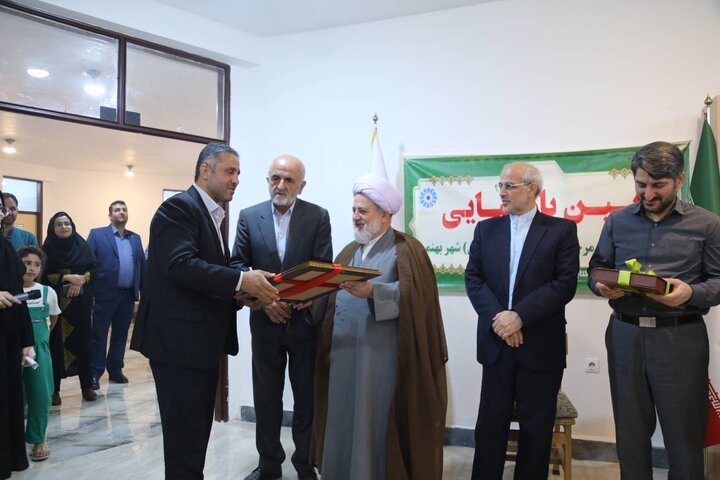 آیین بازگشائی مجدد کتابخانهی عمومی اسحاق درزیان بهنمیر بابلسر