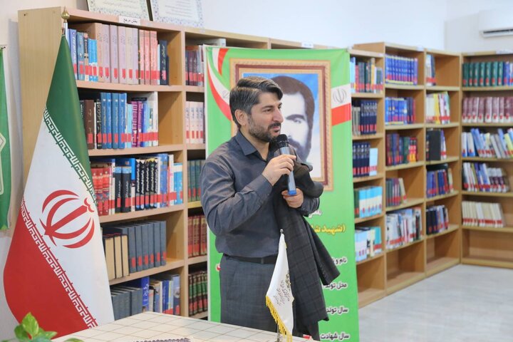 آیین بازگشائی مجدد کتابخانهی عمومی اسحاق درزیان بهنمیر بابلسر