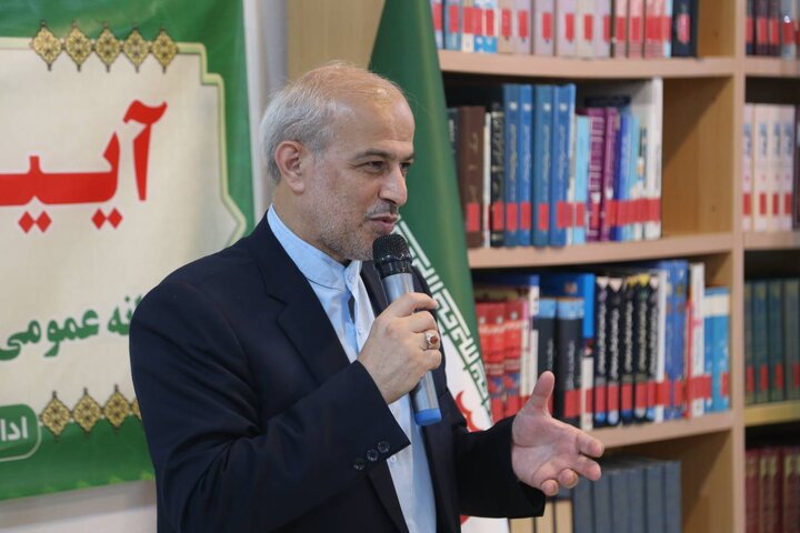 آیین بازگشائی مجدد کتابخانهی عمومی اسحاق درزیان بهنمیر بابلسر