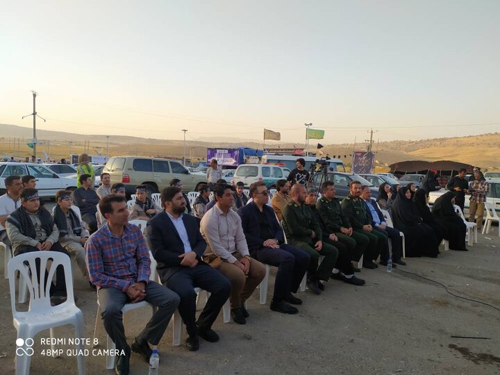 قدمگاه کتاب اربعین در موکب شین افتتاح شد