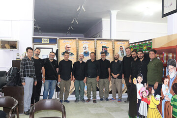 دومین روز فعالیت موکب فرهنگی- خدماتی اداره کل کتابخانه های عمومی استان ایلام