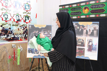 دومین روز فعالیت موکب فرهنگی- خدماتی اداره کل کتابخانه های عمومی استان ایلام