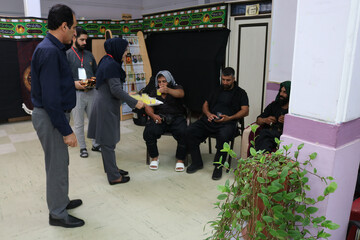 دومین روز فعالیت موکب فرهنگی- خدماتی اداره کل کتابخانه های عمومی استان ایلام