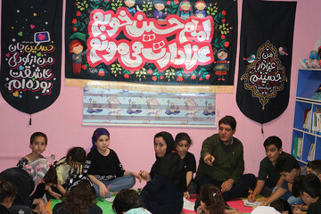 دومین روز فعالیت موکب فرهنگی- خدماتی اداره کل کتابخانه های عمومی استان ایلام