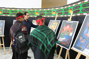 دومین روز فعالیت موکب فرهنگی- خدماتی اداره کل کتابخانه های عمومی استان ایلام