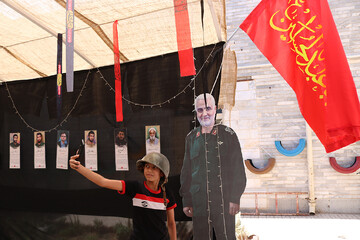 دومین روز فعالیت موکب فرهنگی- خدماتی اداره کل کتابخانه های عمومی استان ایلام