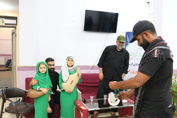 سومین روز فعالیت موکب فرهنگی- خدماتی اداره کل کتابخانه های عمومی استان ایلام