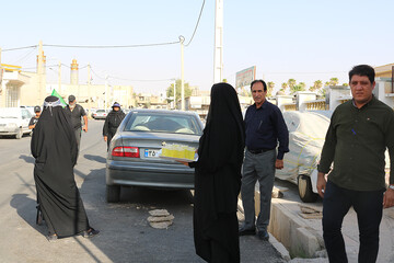 سومین روز فعالیت موکب فرهنگی- خدماتی اداره کل کتابخانه های عمومی استان ایلام