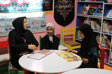 سومین روز فعالیت موکب فرهنگی- خدماتی اداره کل کتابخانه های عمومی استان ایلام