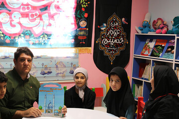 سومین روز فعالیت موکب فرهنگی- خدماتی اداره کل کتابخانه های عمومی استان ایلام