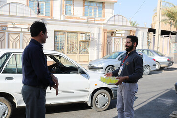 سومین روز فعالیت موکب فرهنگی- خدماتی اداره کل کتابخانه های عمومی استان ایلام