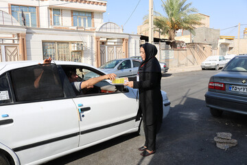 سومین روز فعالیت موکب فرهنگی- خدماتی اداره کل کتابخانه های عمومی استان ایلام