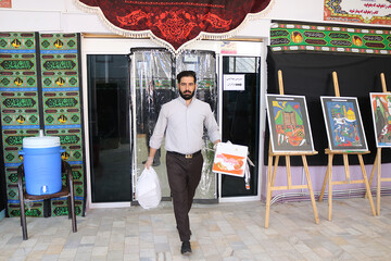 سومین روز فعالیت موکب فرهنگی- خدماتی اداره کل کتابخانه های عمومی استان ایلام