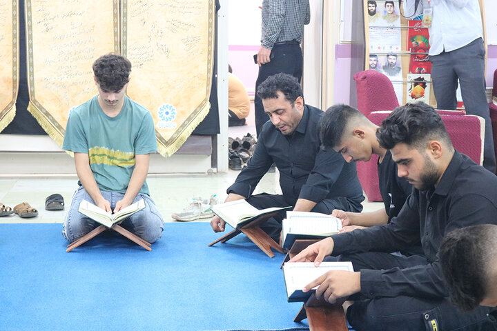 بازدید دبیر کل نهاد کتابخانه های عمومی کشور از موکب اربعین مهران