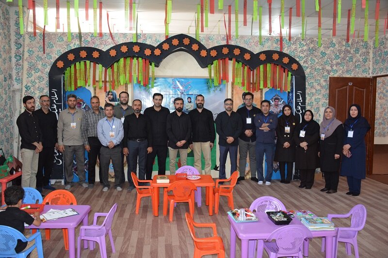 بازدید دبیرکل از موکب فرهنگی خسروی