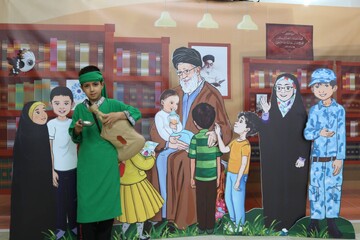 پنجمین روز فعالیت موکب فرهنگی- خدماتی اداره کل کتابخانه های عمومی استان ایلام