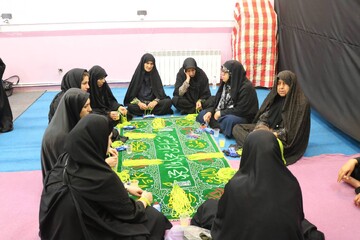 پنجمین روز فعالیت موکب فرهنگی- خدماتی اداره کل کتابخانه های عمومی استان ایلام