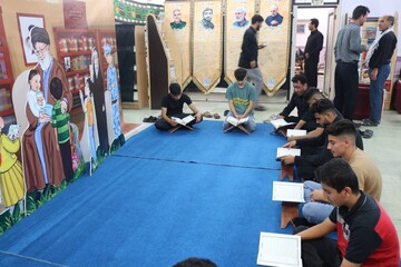 پنجمین روز فعالیت موکب فرهنگی- خدماتی اداره کل کتابخانه های عمومی استان ایلام