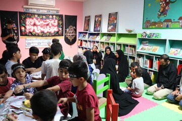 پنجمین روز فعالیت موکب فرهنگی- خدماتی اداره کل کتابخانه های عمومی استان ایلام