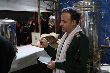 ششمین روز فعالیت موکب فرهنگی اداره کل کتابخانه های عمومی استان ایلام