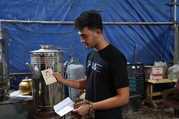 ششمین روز فعالیت موکب فرهنگی اداره کل کتابخانه های عمومی استان ایلام