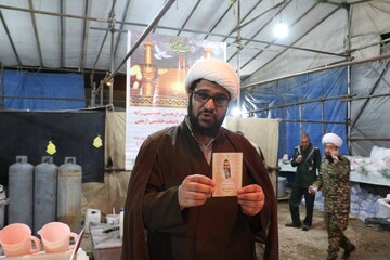 ششمین روز فعالیت موکب فرهنگی اداره کل کتابخانه های عمومی استان ایلام