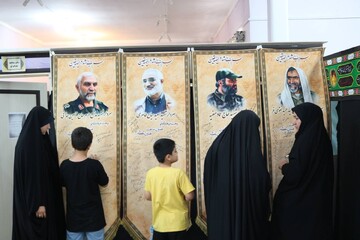 ششمین روز فعالیت موکب فرهنگی اداره کل کتابخانه های عمومی استان ایلام