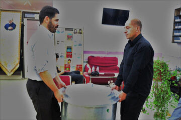 هفتمین روز فعالیت موکب فرهنگی اداره کل کتابخانه های عمومی استان ایلام