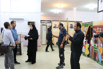 هفتمین روز فعالیت موکب فرهنگی اداره کل کتابخانه های عمومی استان ایلام