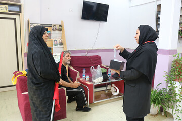 هفتمین روز فعالیت موکب فرهنگی اداره کل کتابخانه های عمومی استان ایلام