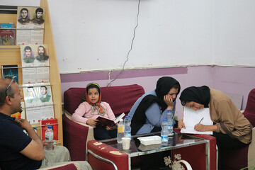 هفتمین روز فعالیت موکب فرهنگی اداره کل کتابخانه های عمومی استان ایلام