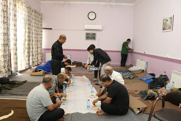 هفتمین روز فعالیت موکب فرهنگی اداره کل کتابخانه های عمومی استان ایلام