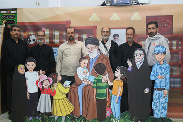 هفتمین روز فعالیت موکب فرهنگی اداره کل کتابخانه های عمومی استان ایلام