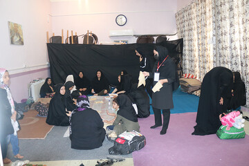 هشتمین روز فعالیت موکب فرهنگی- خدماتی اداره کل کتابخانه های عمومی استان ایلام