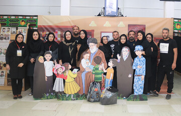 هشتمین روز فعالیت موکب فرهنگی- خدماتی اداره کل کتابخانه های عمومی استان ایلام