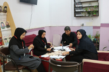 هشتمین روز فعالیت موکب فرهنگی- خدماتی اداره کل کتابخانه های عمومی استان ایلام