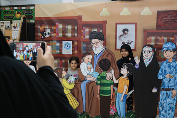 هشتمین روز فعالیت موکب فرهنگی- خدماتی اداره کل کتابخانه های عمومی استان ایلام