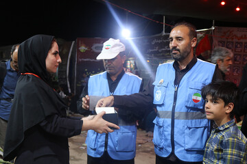 اجرای پویش زیارت نیابتی شهدا موکب فرهنگی- خدماتی اداره کل کتابخانه های عمومی استان ایلام