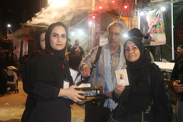 اجرای پویش زیارت نیابتی شهدا موکب فرهنگی- خدماتی اداره کل کتابخانه های عمومی استان ایلام