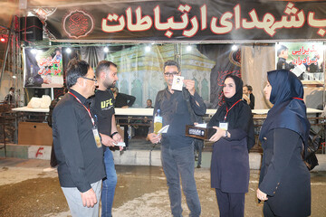 اجرای پویش زیارت نیابتی شهدا موکب فرهنگی- خدماتی اداره کل کتابخانه های عمومی استان ایلام