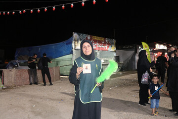 اجرای پویش زیارت نیابتی شهدا موکب فرهنگی- خدماتی اداره کل کتابخانه های عمومی استان ایلام