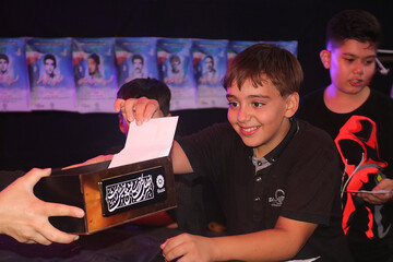 اجرای پویش زیارت نیابتی شهدا موکب فرهنگی- خدماتی اداره کل کتابخانه های عمومی استان ایلام